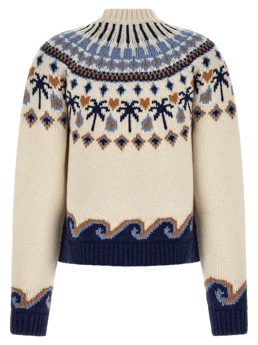 Alanui Multicolor Virgin Wool Cardigan