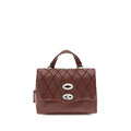 Zanellato Multicolor Calf Leather Bos Taurus Shoulder Bag