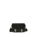 Fendi Black Calf Leather Bos Taurus Shoulder Bag