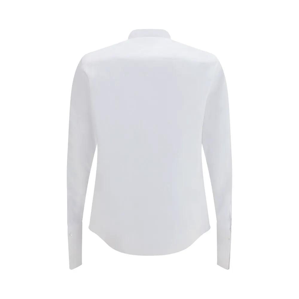 Fendi White Cotton Dress Shirt
