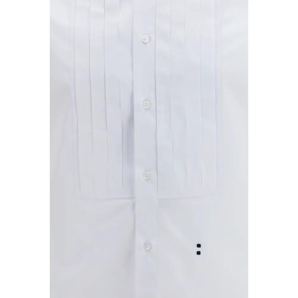 Fendi White Cotton Dress Shirt
