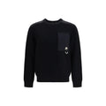 Moose Knuckles Black Nylon Sweatshirt