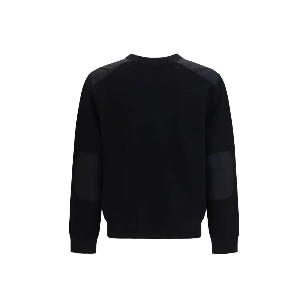 Moose Knuckles Black Nylon Sweatshirt