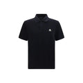 Moose Knuckles Black Cotton Polo Shirt