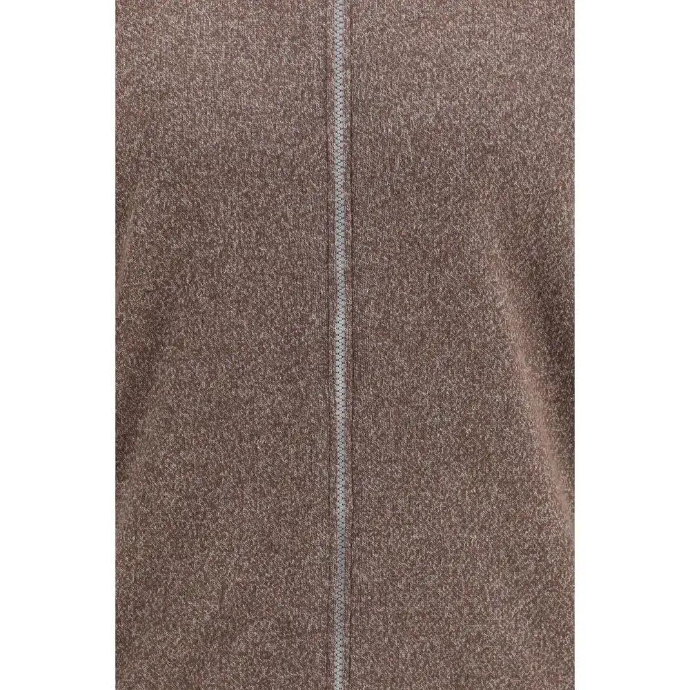 Brunello Cucinelli Brown Cashmere Cardigan
