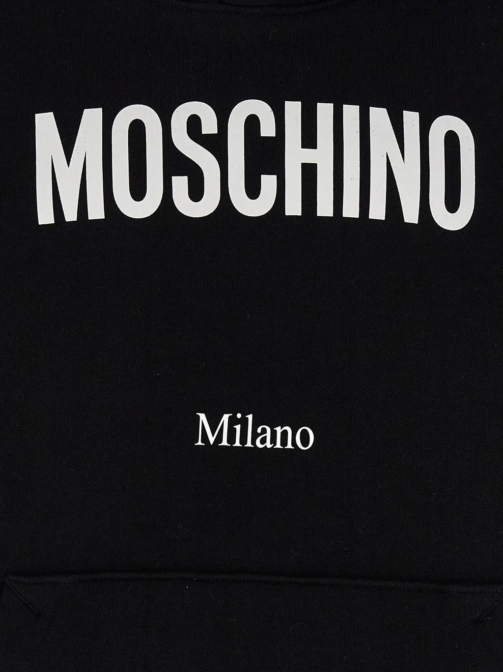 Moschino Moschino Black Cotton Sweatshirt