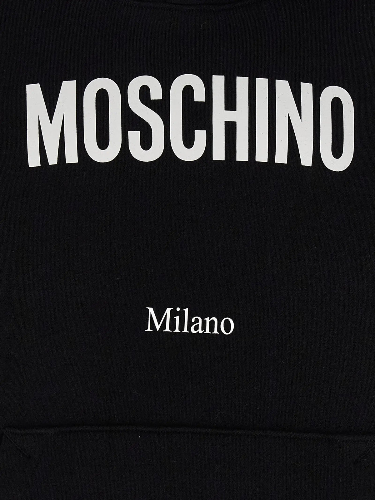 Moschino Moschino Black Cotton Sweatshirt
