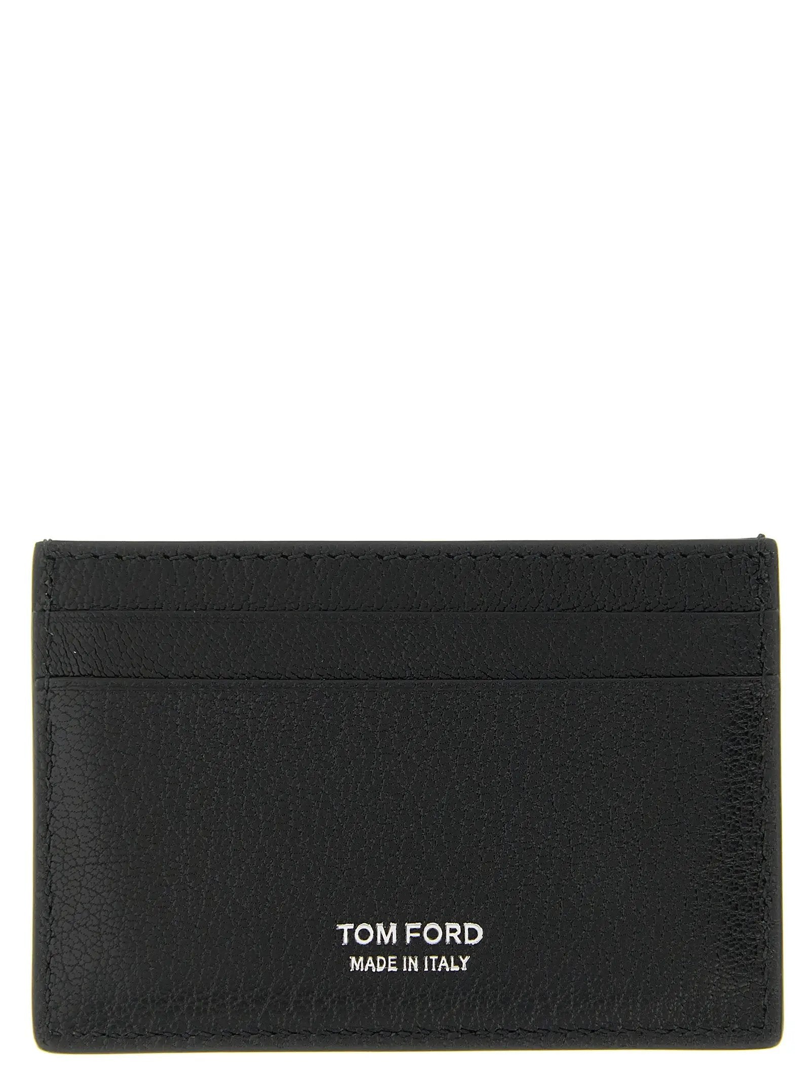 Tom Ford Tom Ford Black Goatskin Cardholder