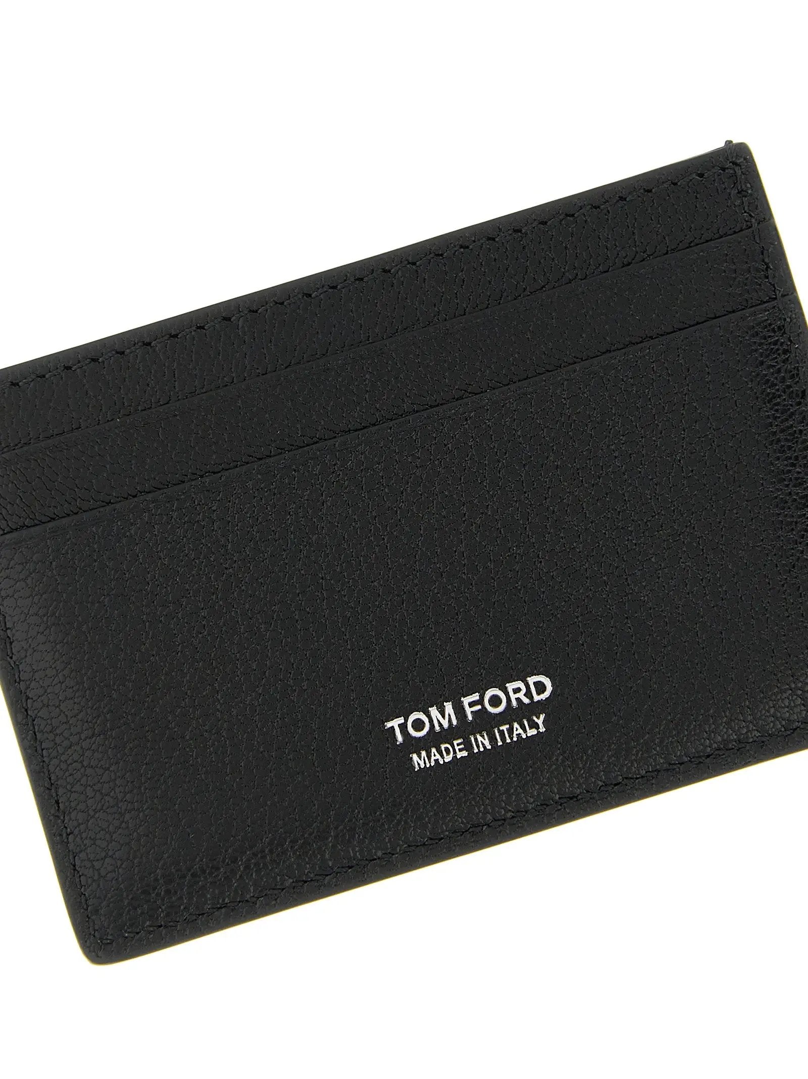 Tom Ford Tom Ford Black Goatskin Cardholder