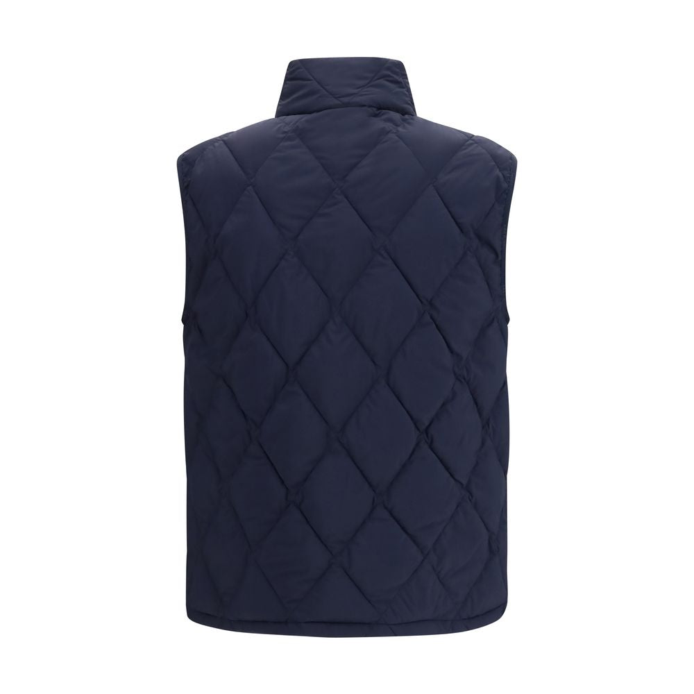 Burberry Burberry Blue Polyamide Sleeveless Jacket