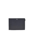 Valentino Garavani Valentino Garavani Black Calf Leather Bos Taurus Wallet