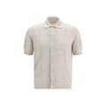 Brunello Cucinelli Brunello Cucinelli Beige Cotton Polo Shirt