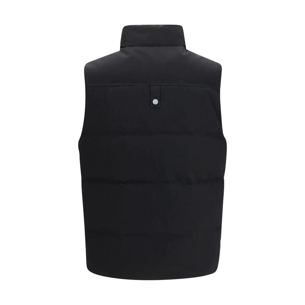 Moose Knuckles Moose Knuckles Black Cotton Sleeveless Jacket