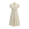 Fendi Fendi Beige Wool Oves Aries Casual Dress