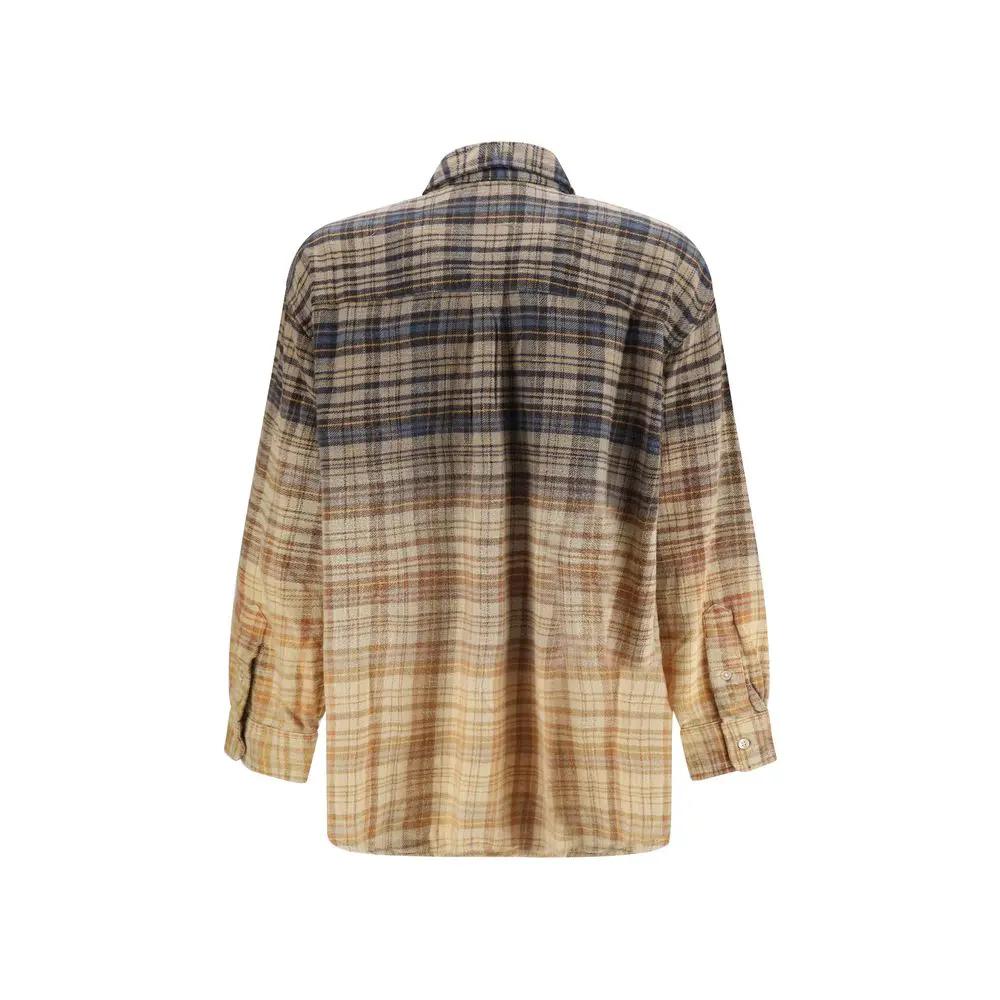 R13 R13 Multicolor Cotton Pattern Shirt