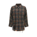 R13 R13 Multicolor Cotton Pattern Shirt