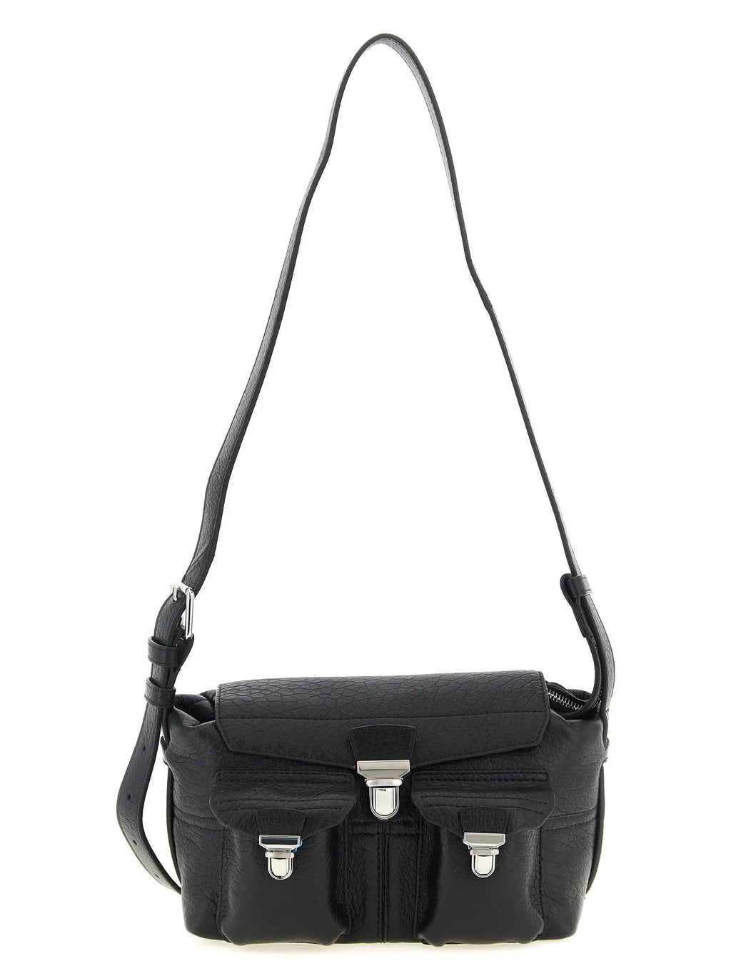 Lemaire Lemaire Black Calfskin Crossbody Bag