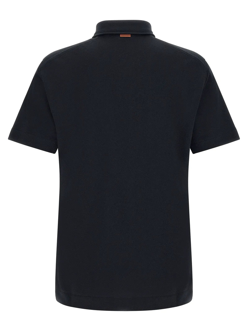 ZEGNA ZEGNA Blue Cotton Polo Shirt