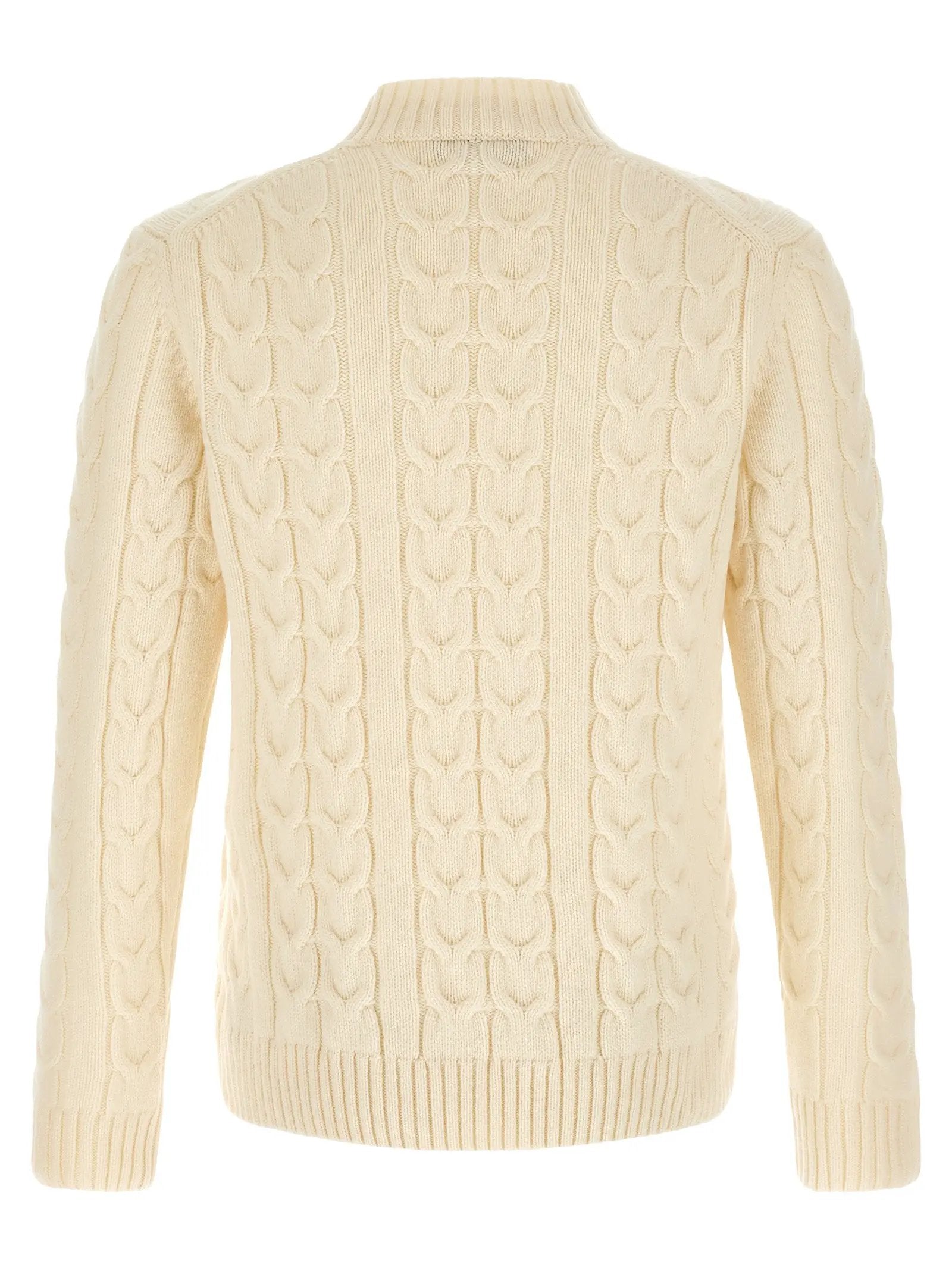 ZANONE ZANONE White Virgin Wool Cardigan