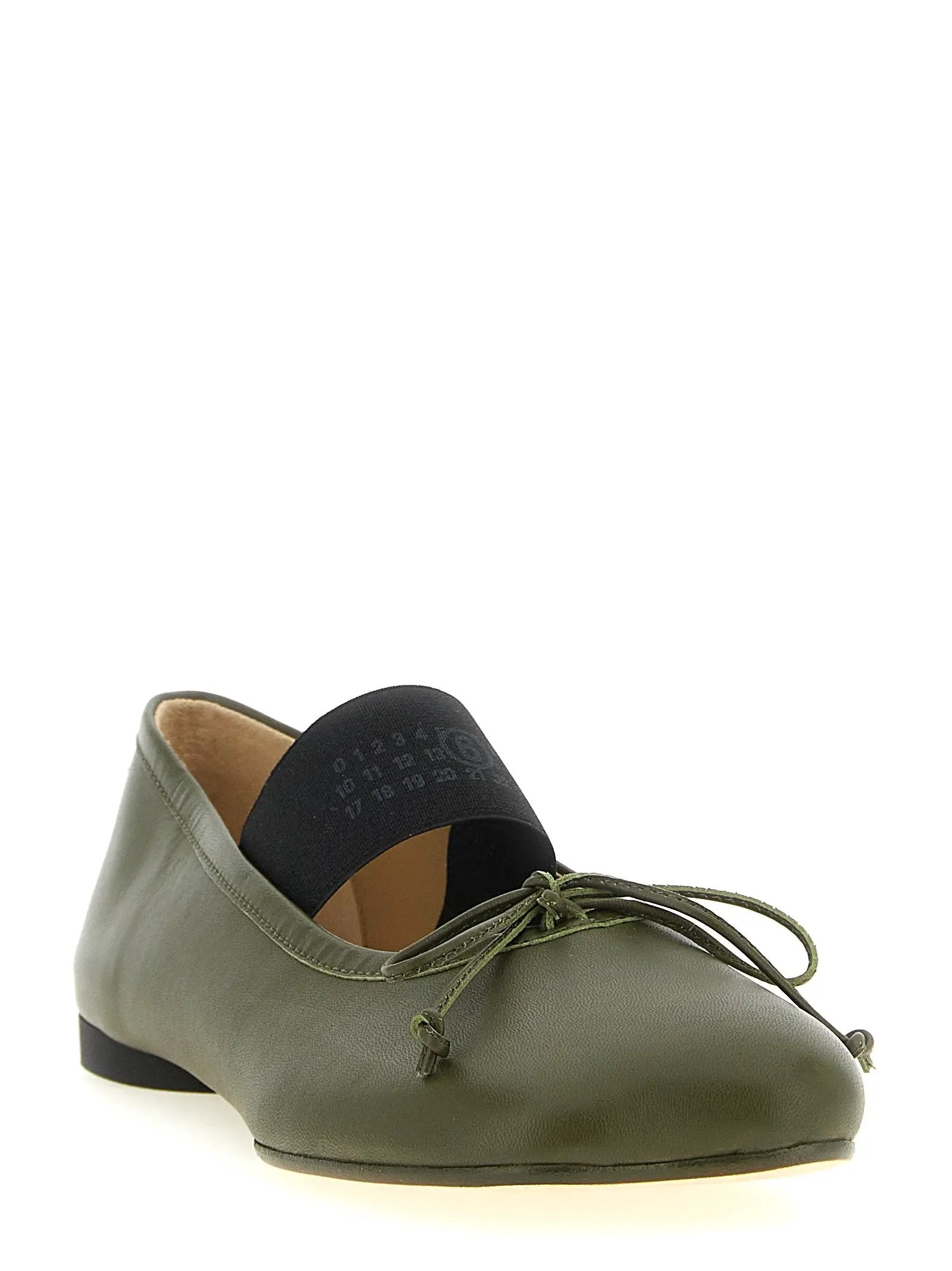 MM6 Maison Margiela MM6 Maison Margiela Bicolor Lambskin Ballet Flats