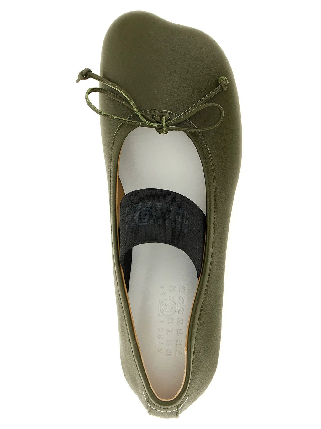MM6 Maison Margiela MM6 Maison Margiela Bicolor Lambskin Ballet Flats