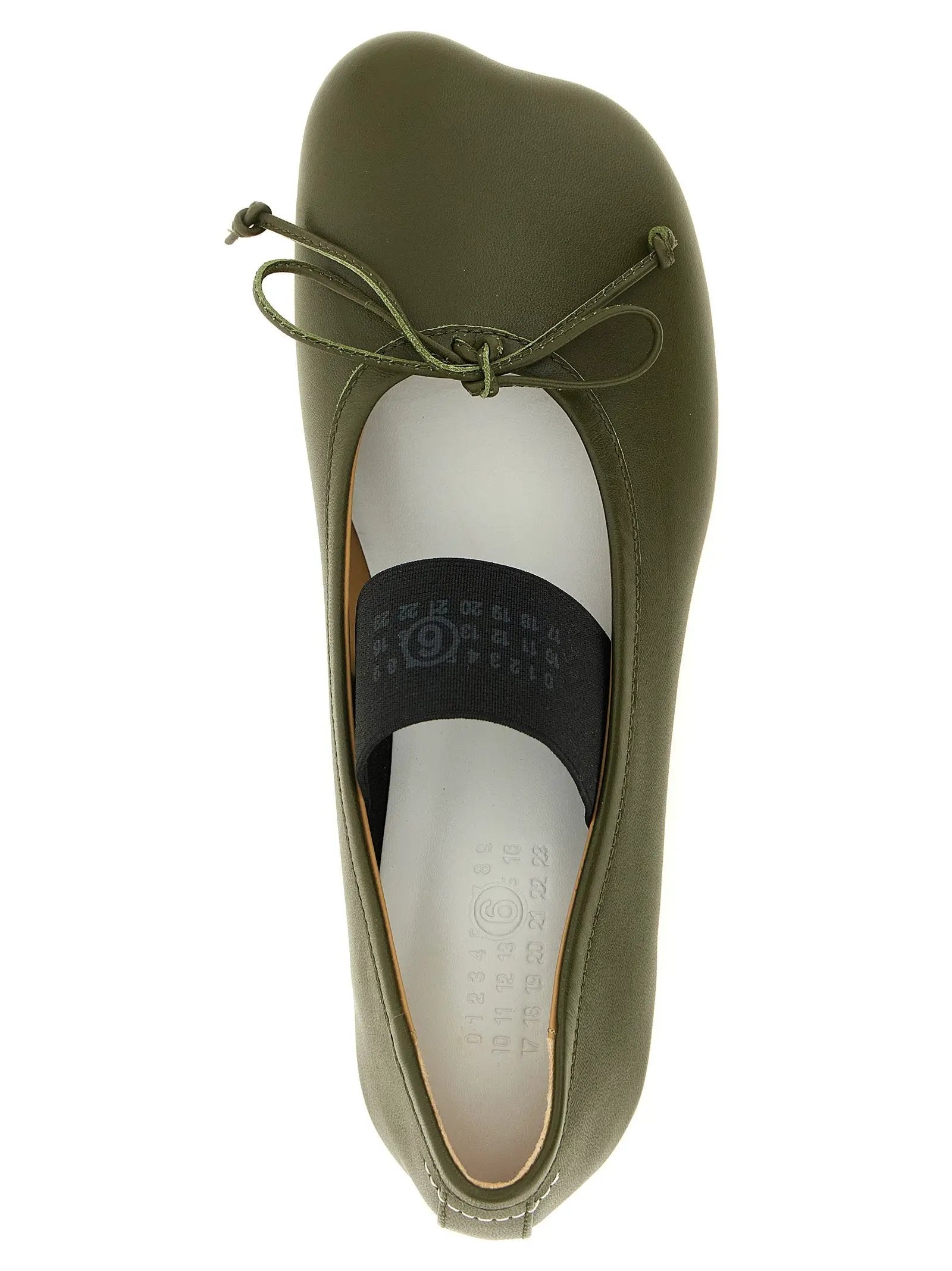MM6 Maison Margiela MM6 Maison Margiela Bicolor Lambskin Ballet Flats