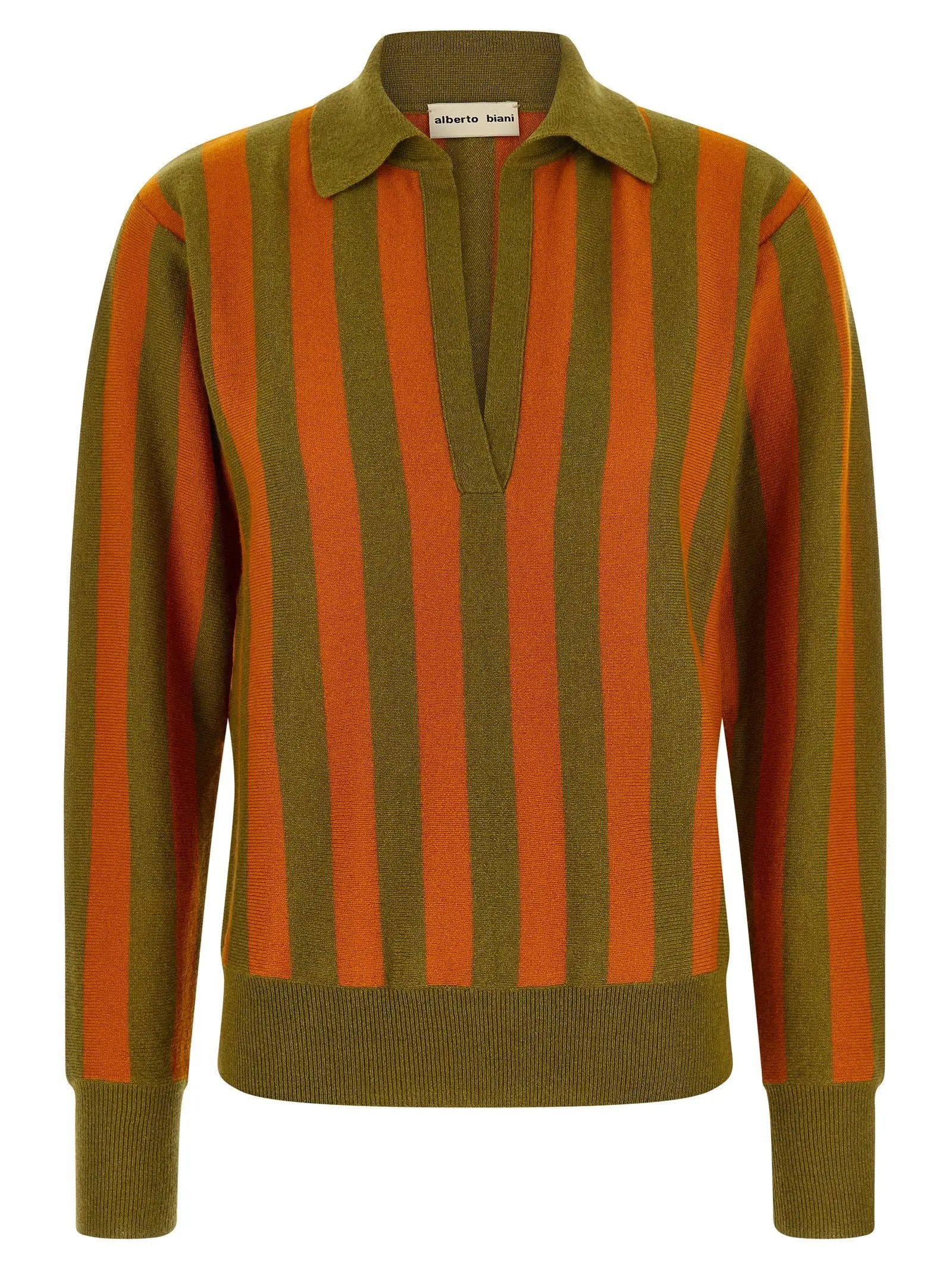 Alberto Biani Alberto Biani Multicolor Cashmere Polo Shirt