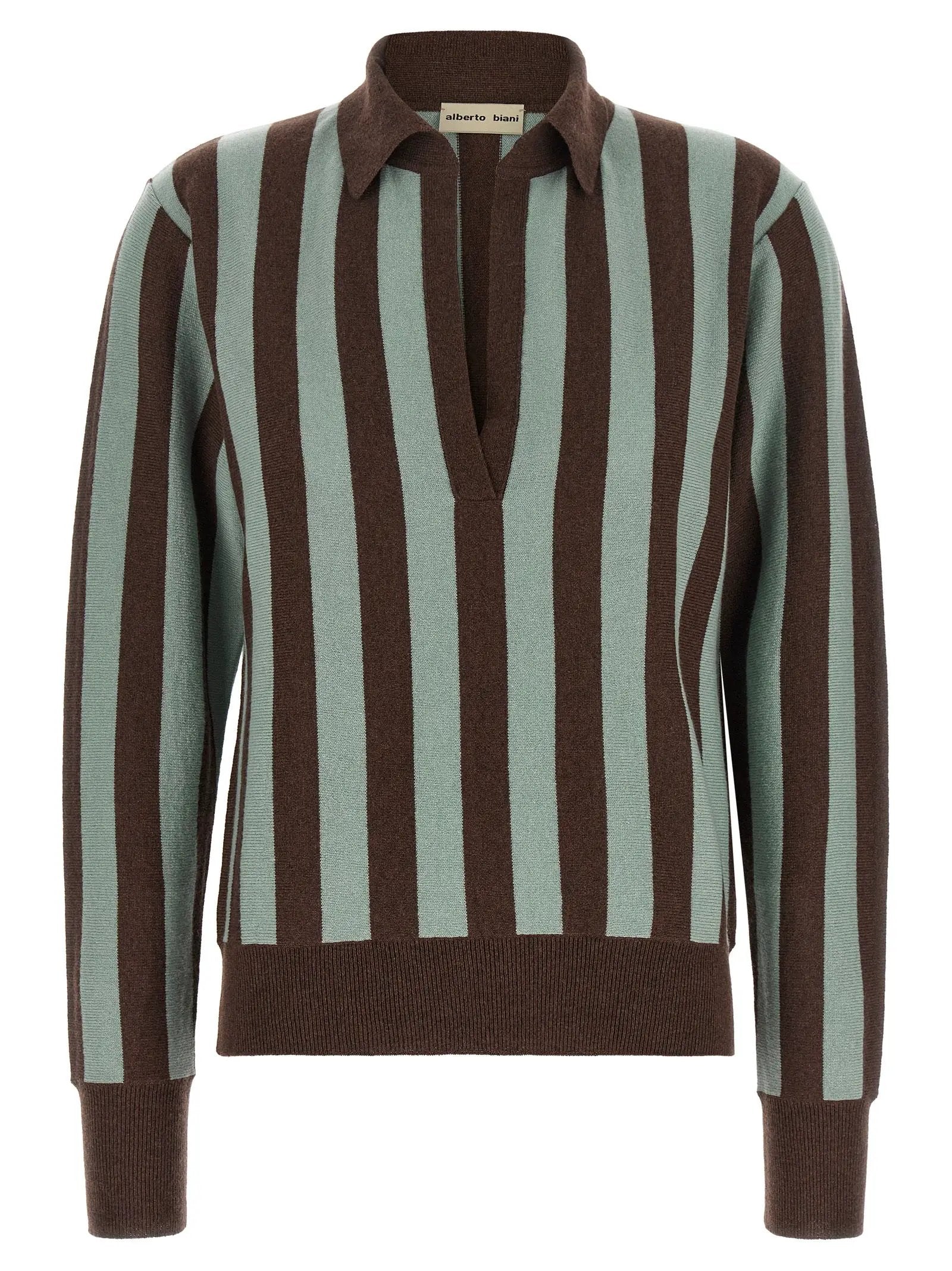 Alberto Biani Alberto Biani Multicolor Cashmere Polo Shirt