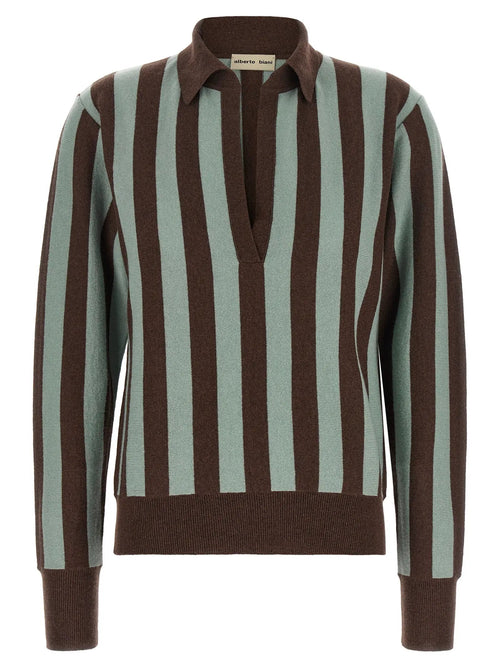 Alberto Biani Alberto Biani Multicolor Cashmere Polo Shirt