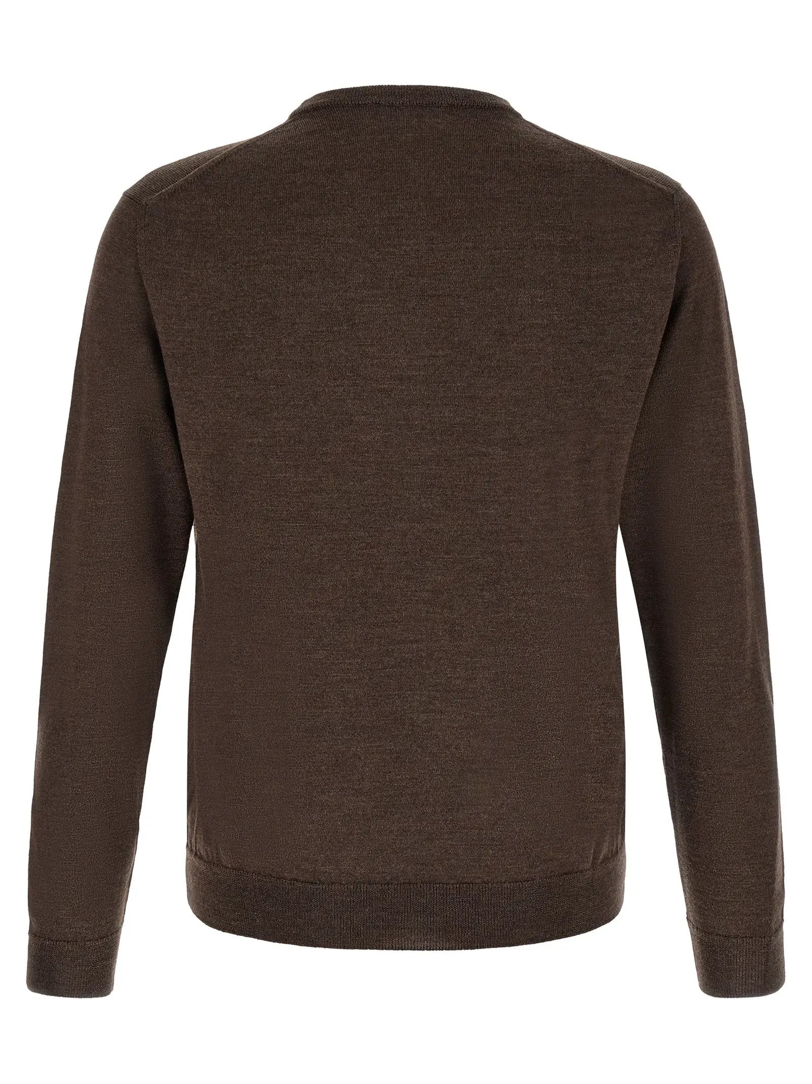 ZANONE ZANONE Brown Virgin Wool Cardigan