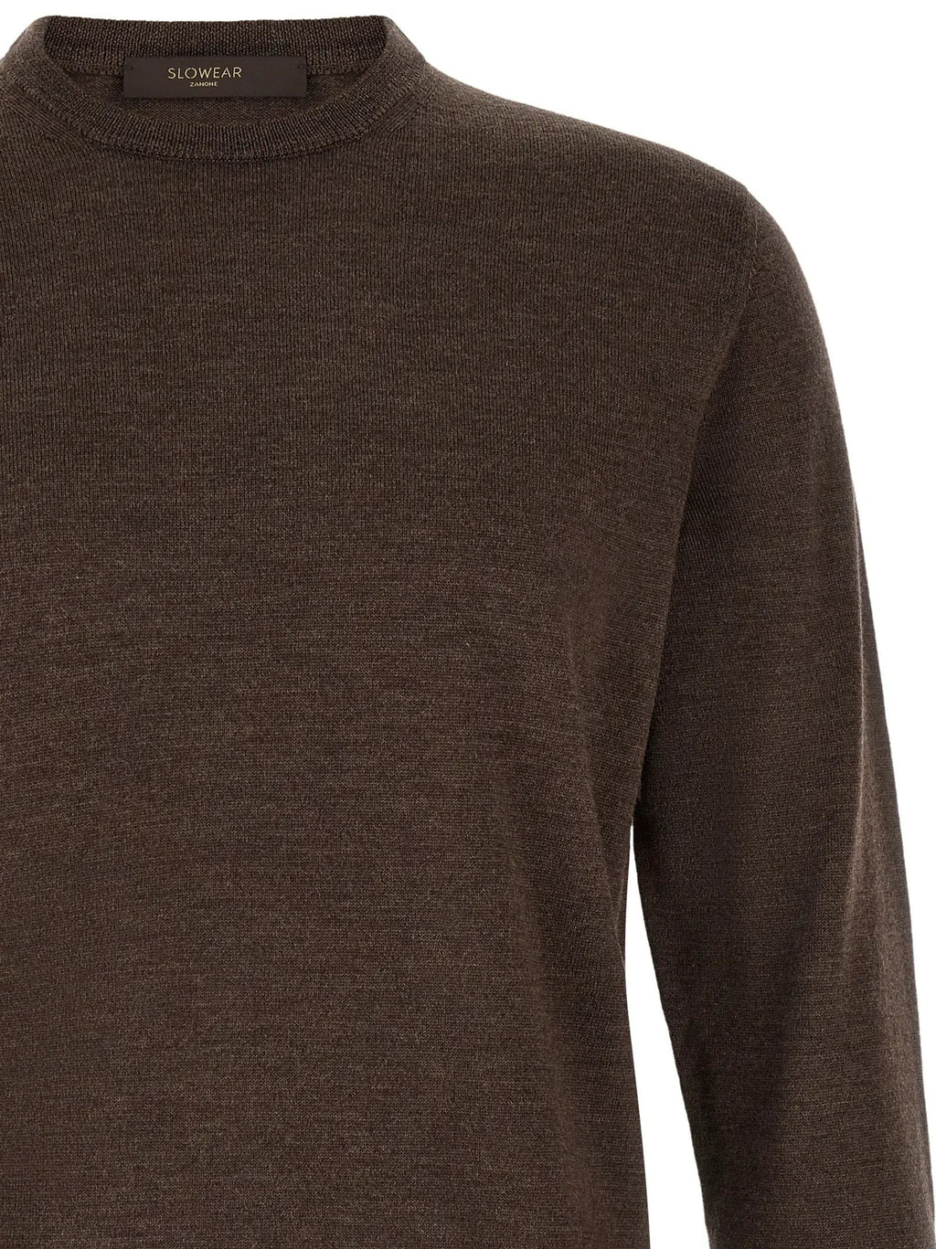 ZANONE ZANONE Brown Virgin Wool Cardigan