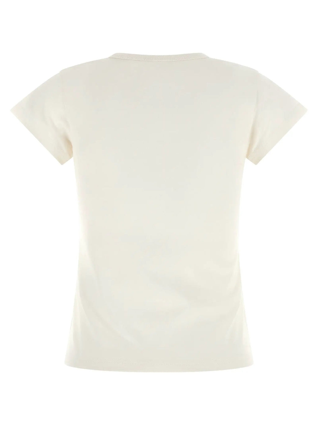 Moncler Moncler White Cotton T-Shirt