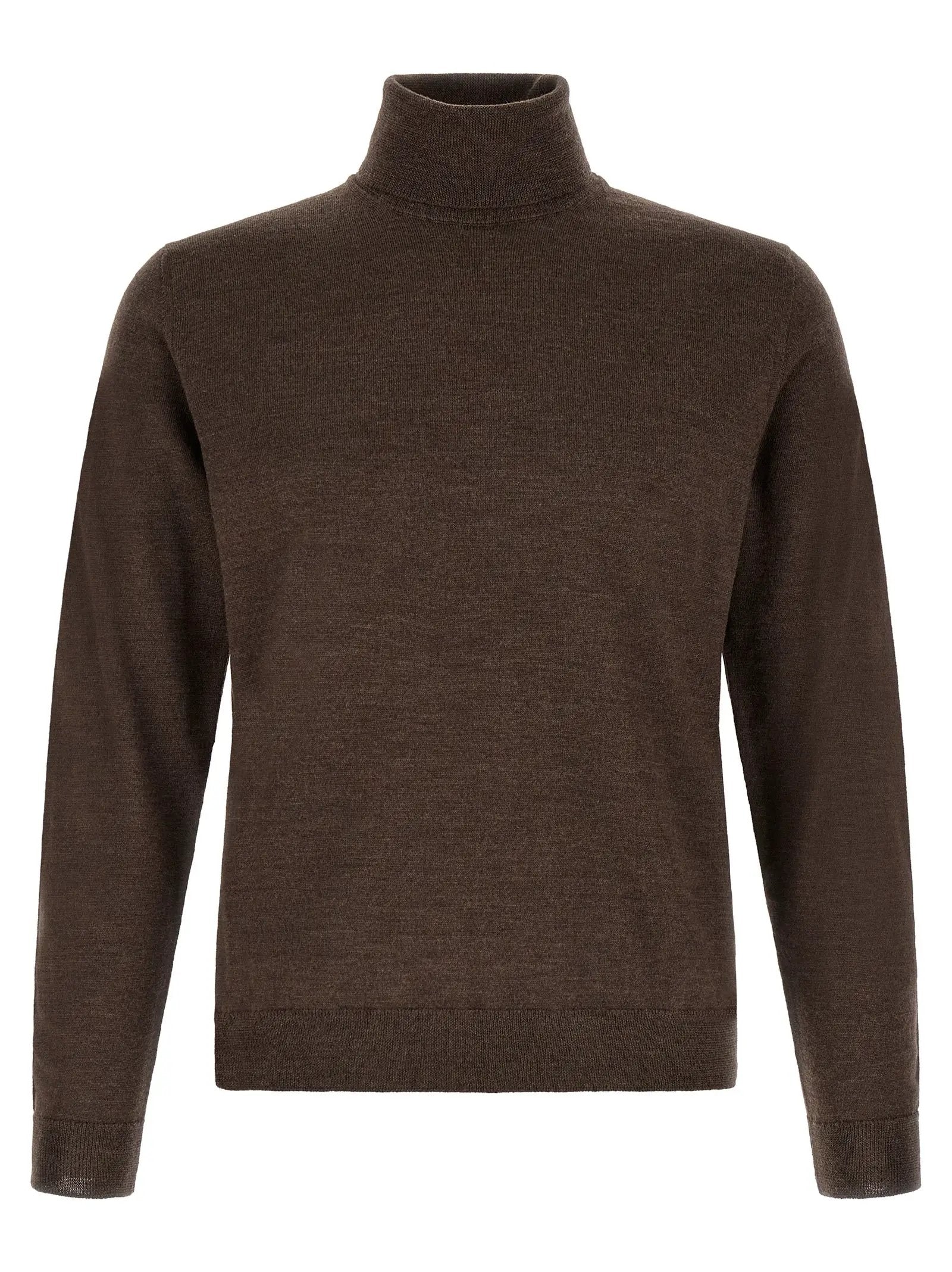 ZANONE ZANONE Brown Virgin Wool Cardigan