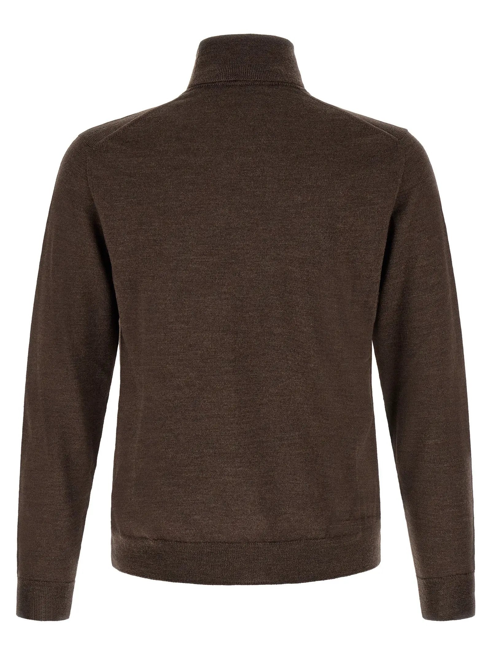 ZANONE ZANONE Brown Virgin Wool Cardigan