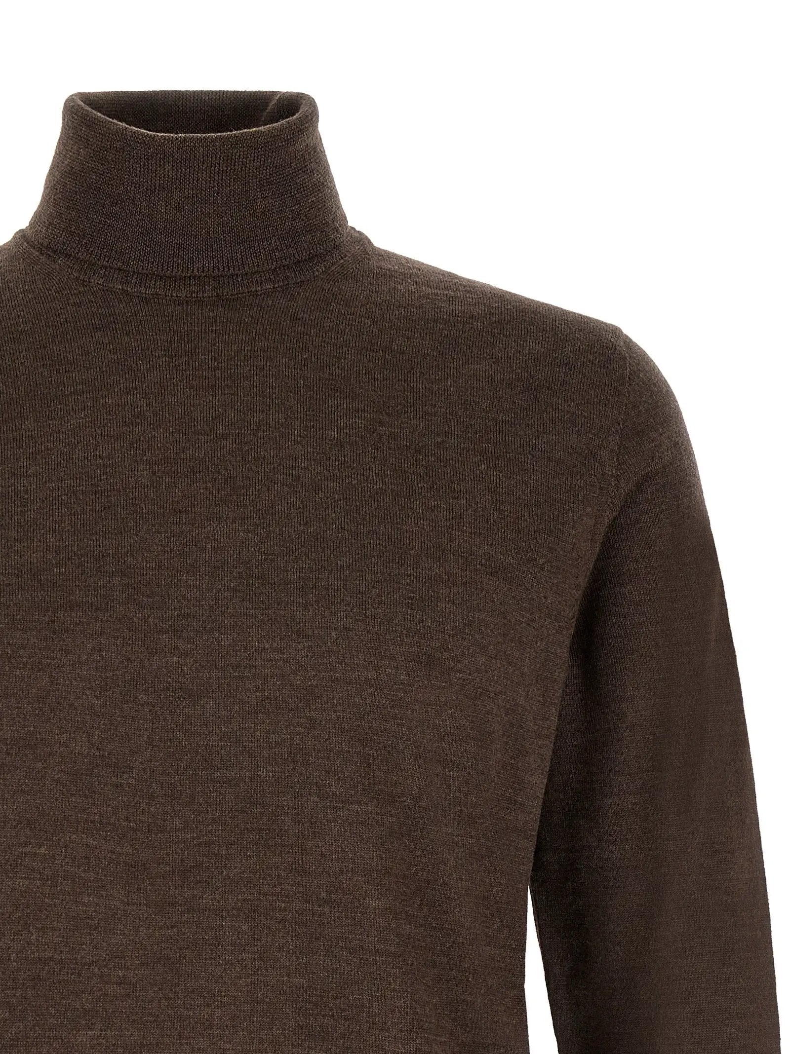 ZANONE ZANONE Brown Virgin Wool Cardigan