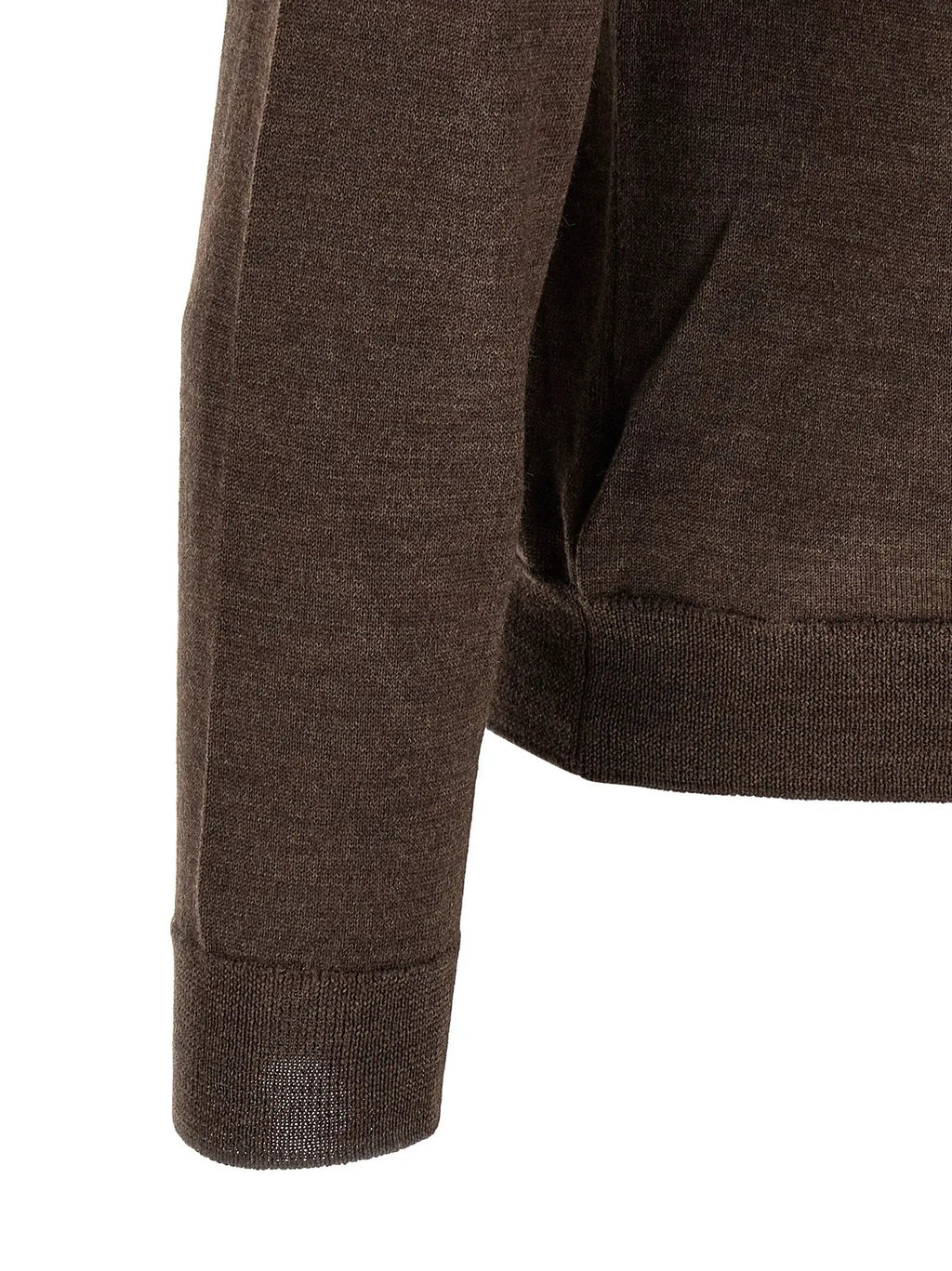 ZANONE ZANONE Brown Virgin Wool Cardigan