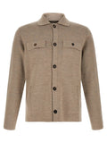 ZANONE ZANONE Beige Virgin Wool Cardigan