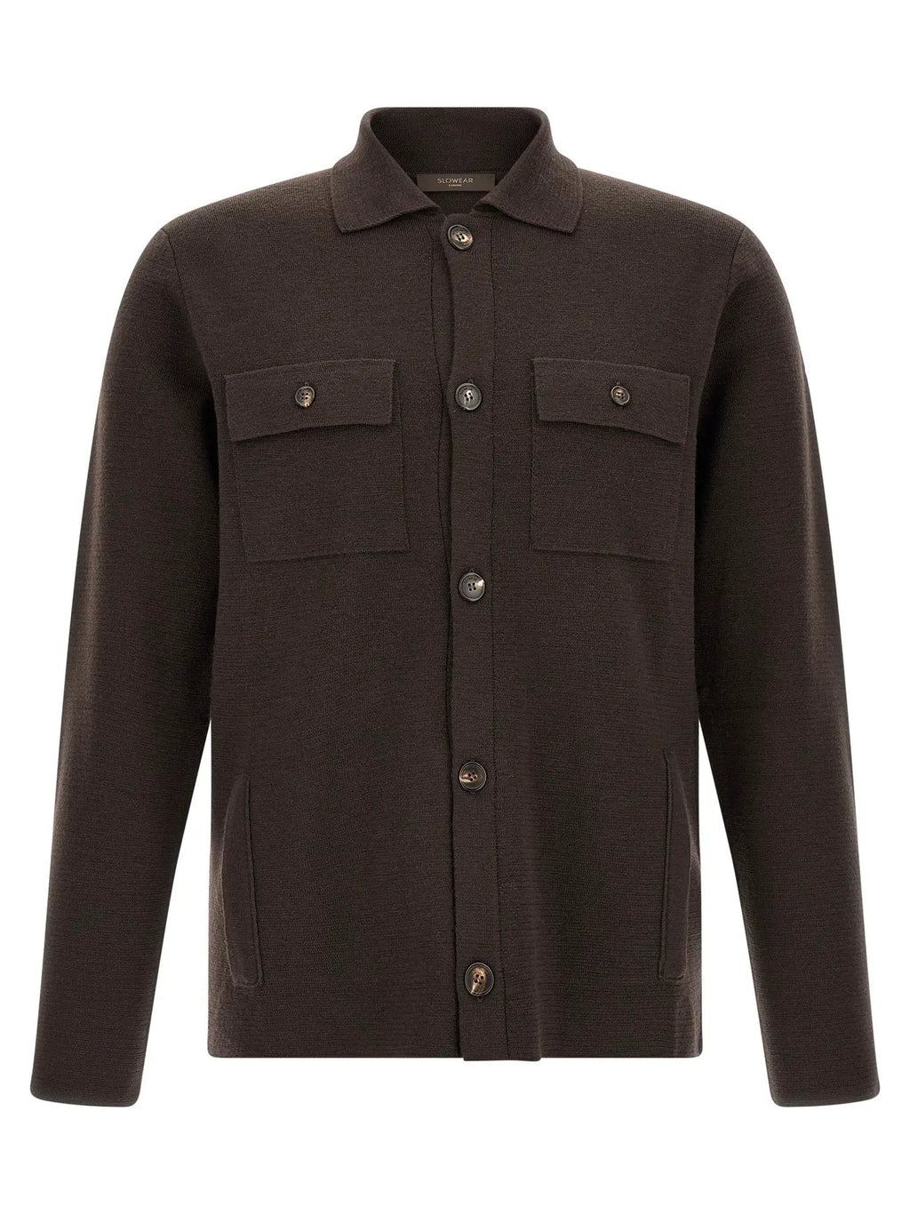 ZANONE ZANONE Brown Virgin Wool Cardigan