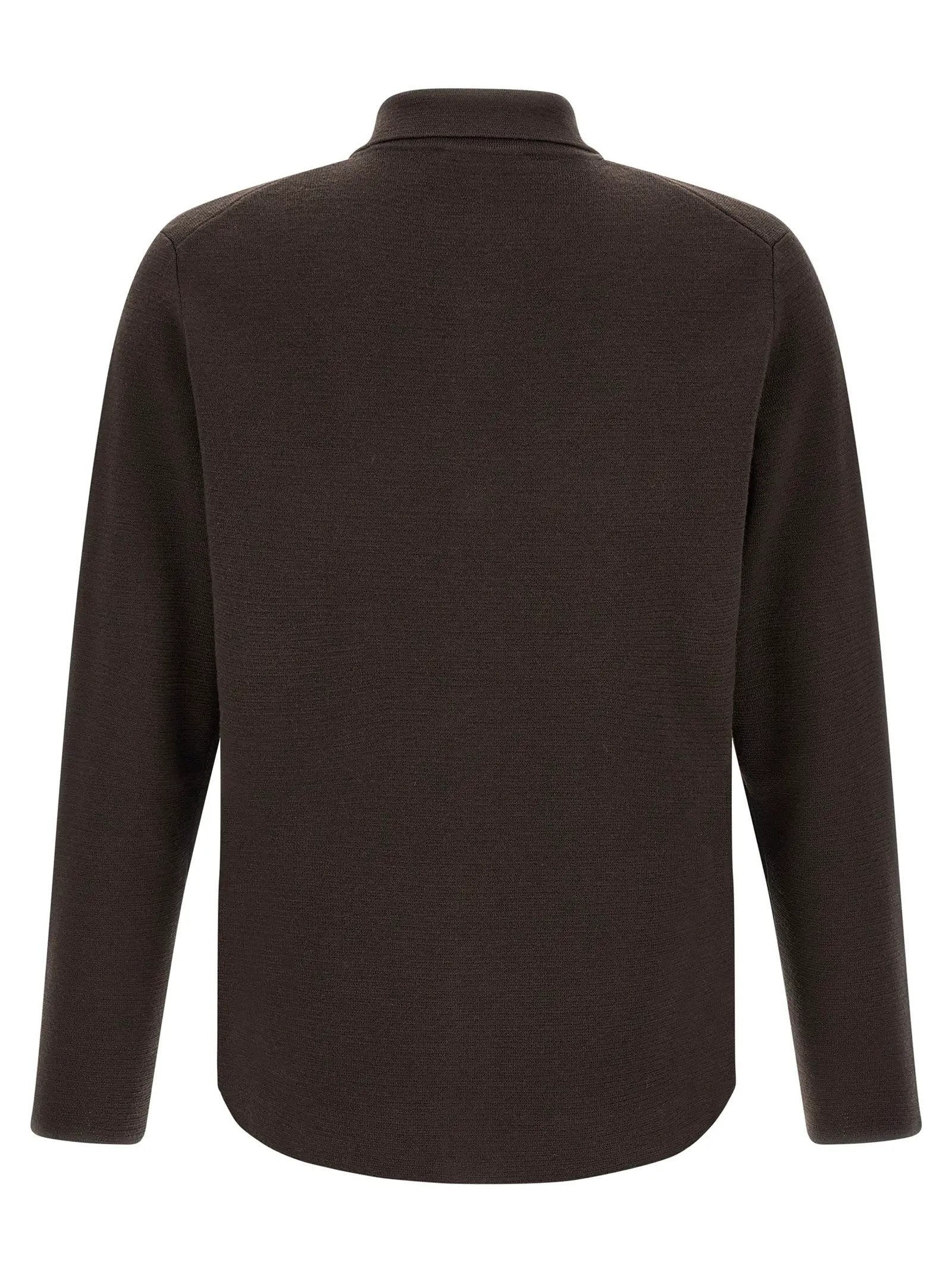 ZANONE ZANONE Brown Virgin Wool Cardigan