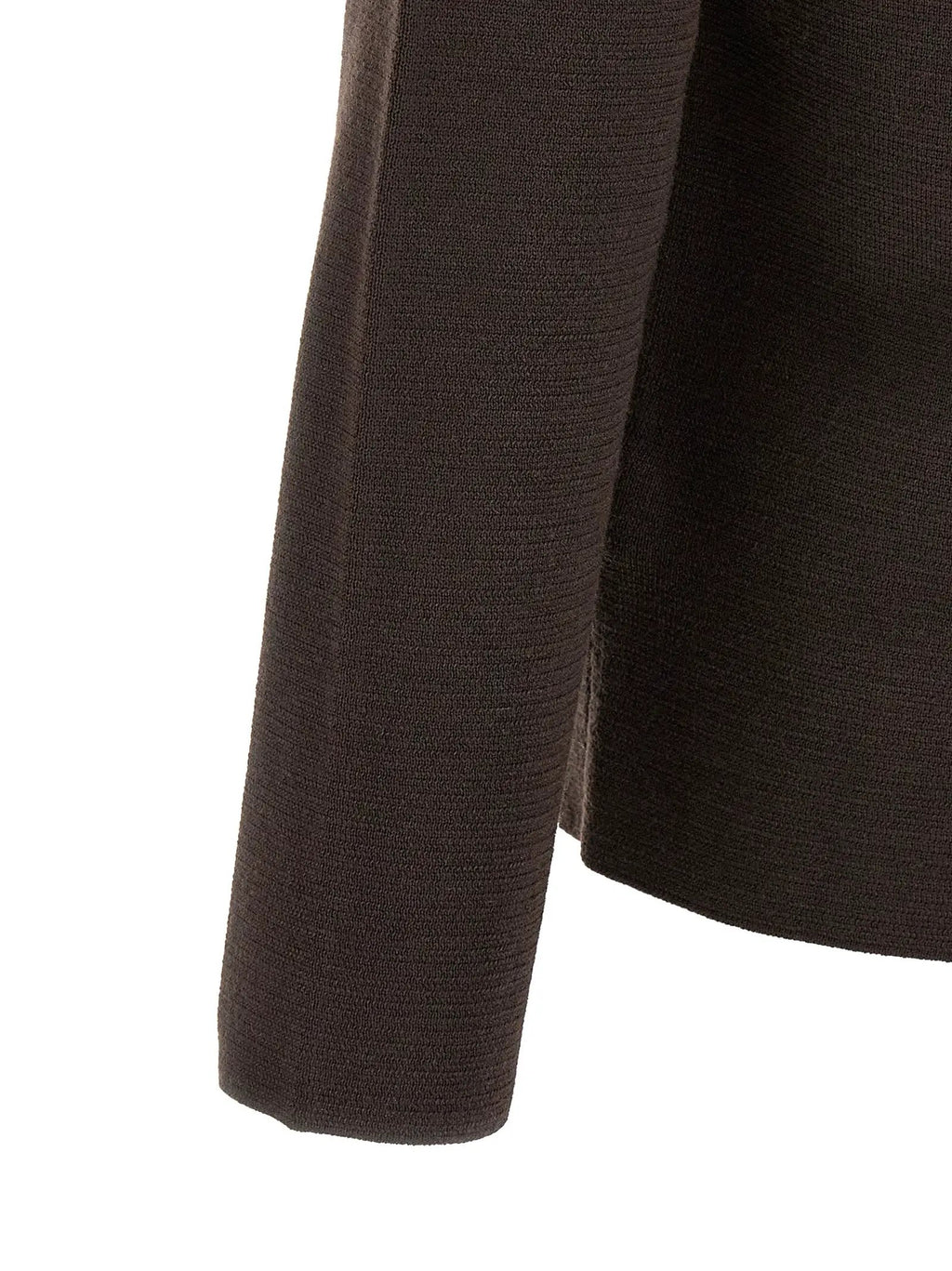 ZANONE ZANONE Brown Virgin Wool Cardigan