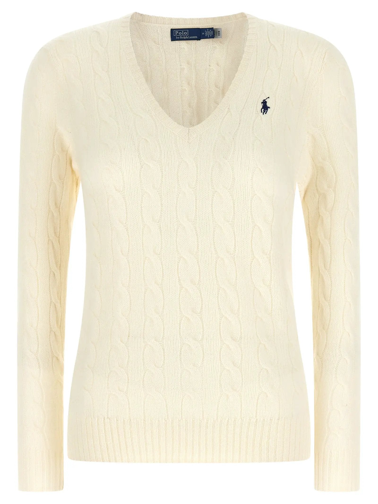 Polo Ralph Lauren Polo Ralph Lauren White Wool Cardigan