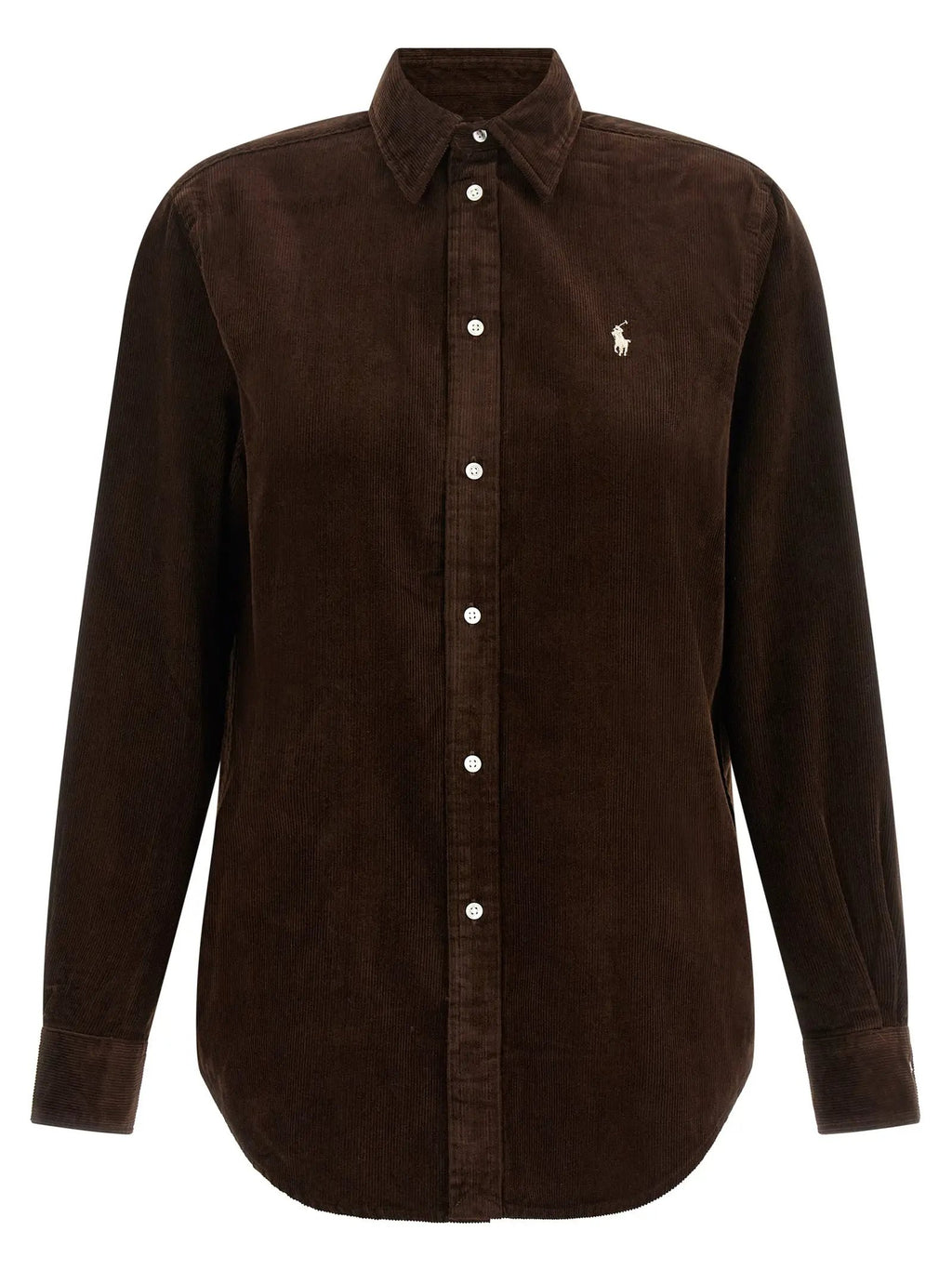 Polo Ralph Lauren Polo Ralph Lauren Brown Cotton Blouse