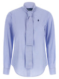 Polo Ralph Lauren Blue Cotton Blouse