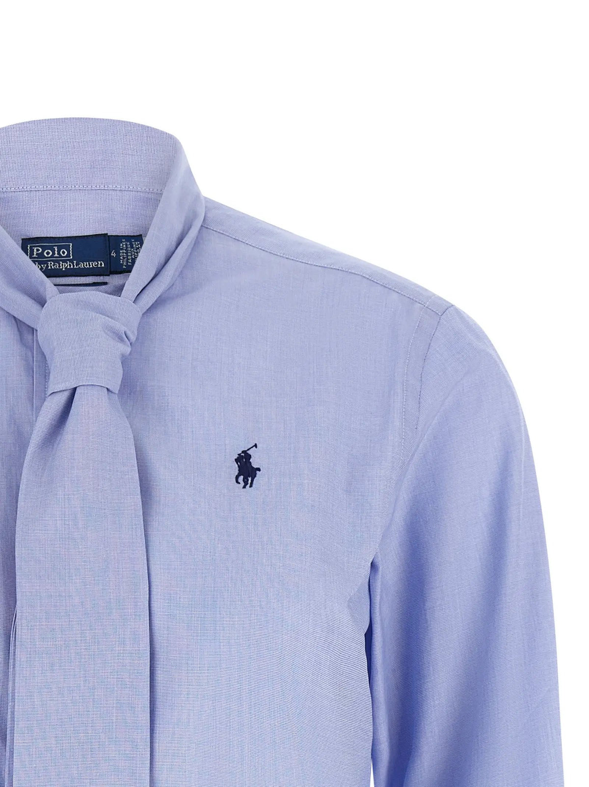 Polo Ralph Lauren Chemisier bleu en coton
