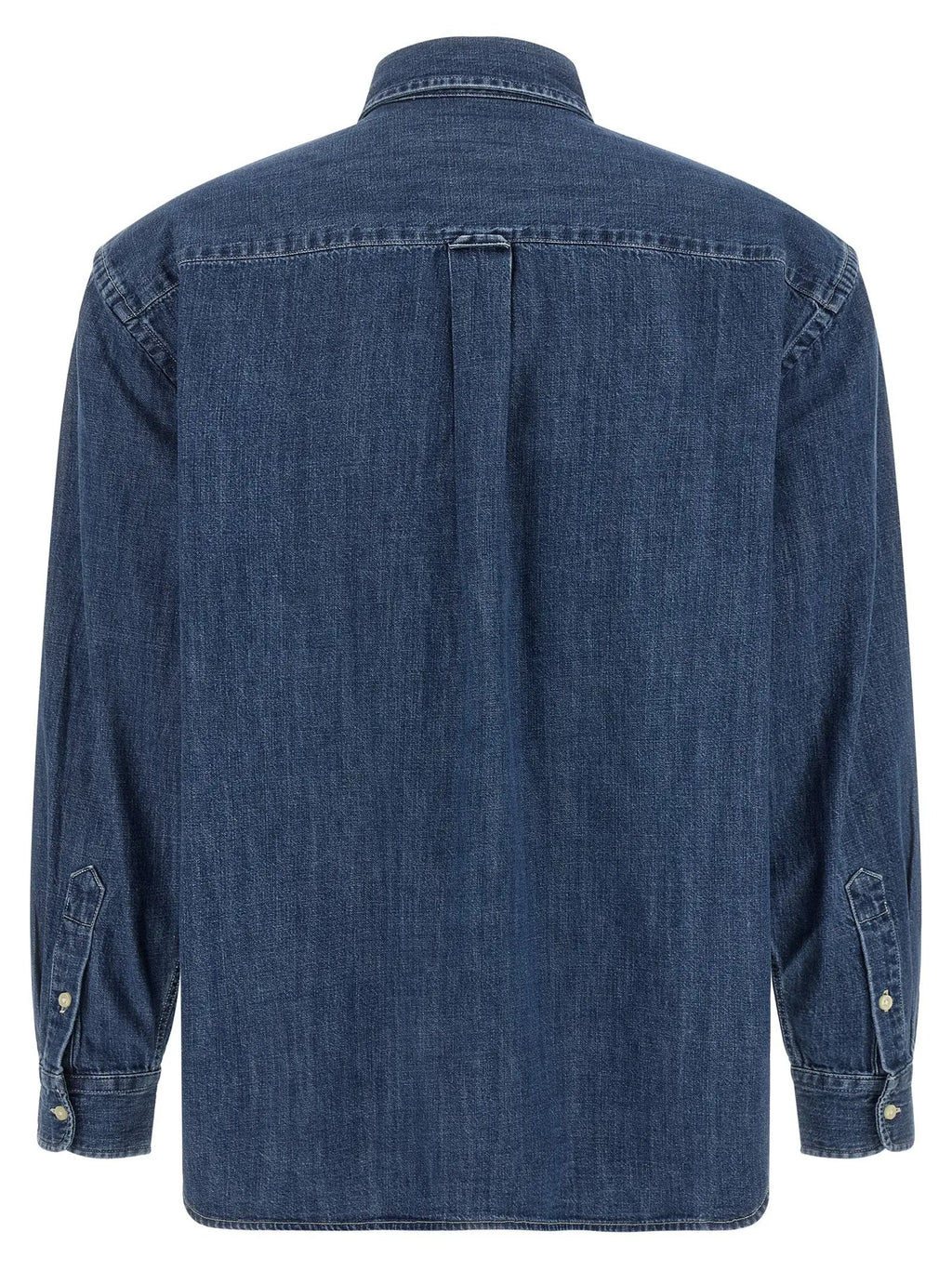 Polo Ralph Lauren Polo Ralph Lauren Blue Cotton Blouse