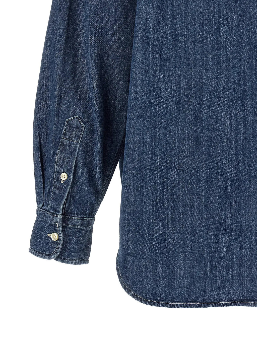Polo Ralph Lauren Polo Ralph Lauren Blue Cotton Blouse