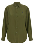 Polo Ralph Lauren Polo Ralph Lauren Bicolor Cotton Blouse