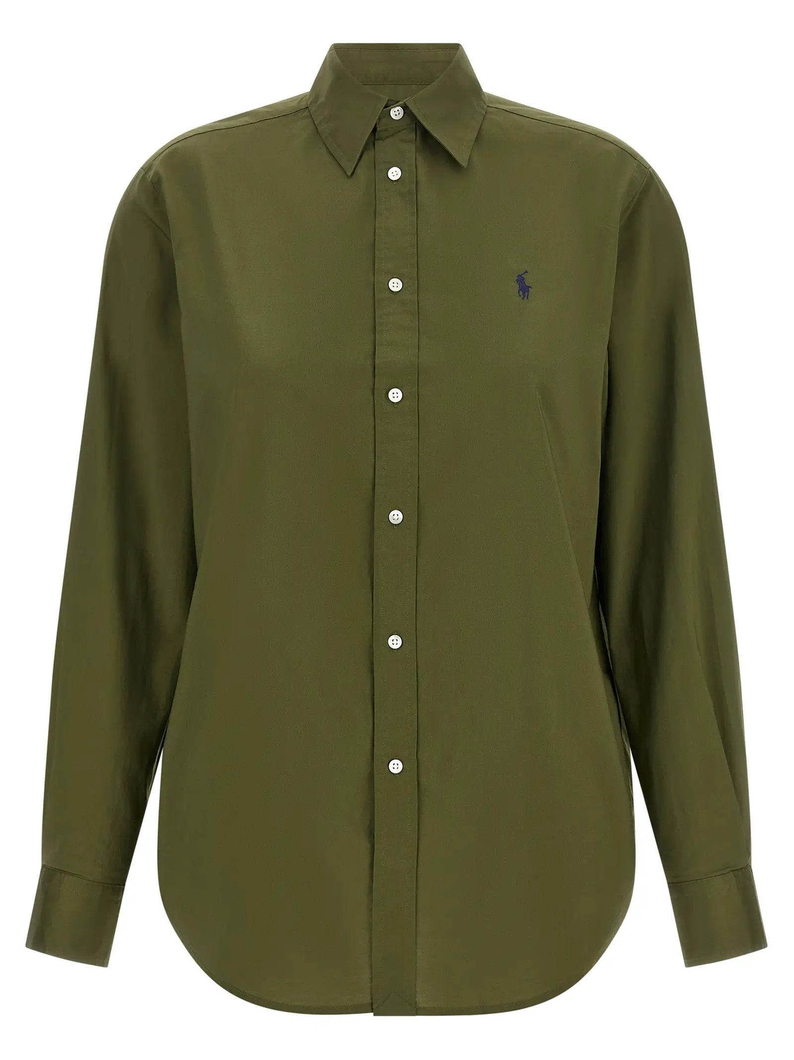 Polo Ralph Lauren Polo Ralph Lauren Bicolor Cotton Blouse