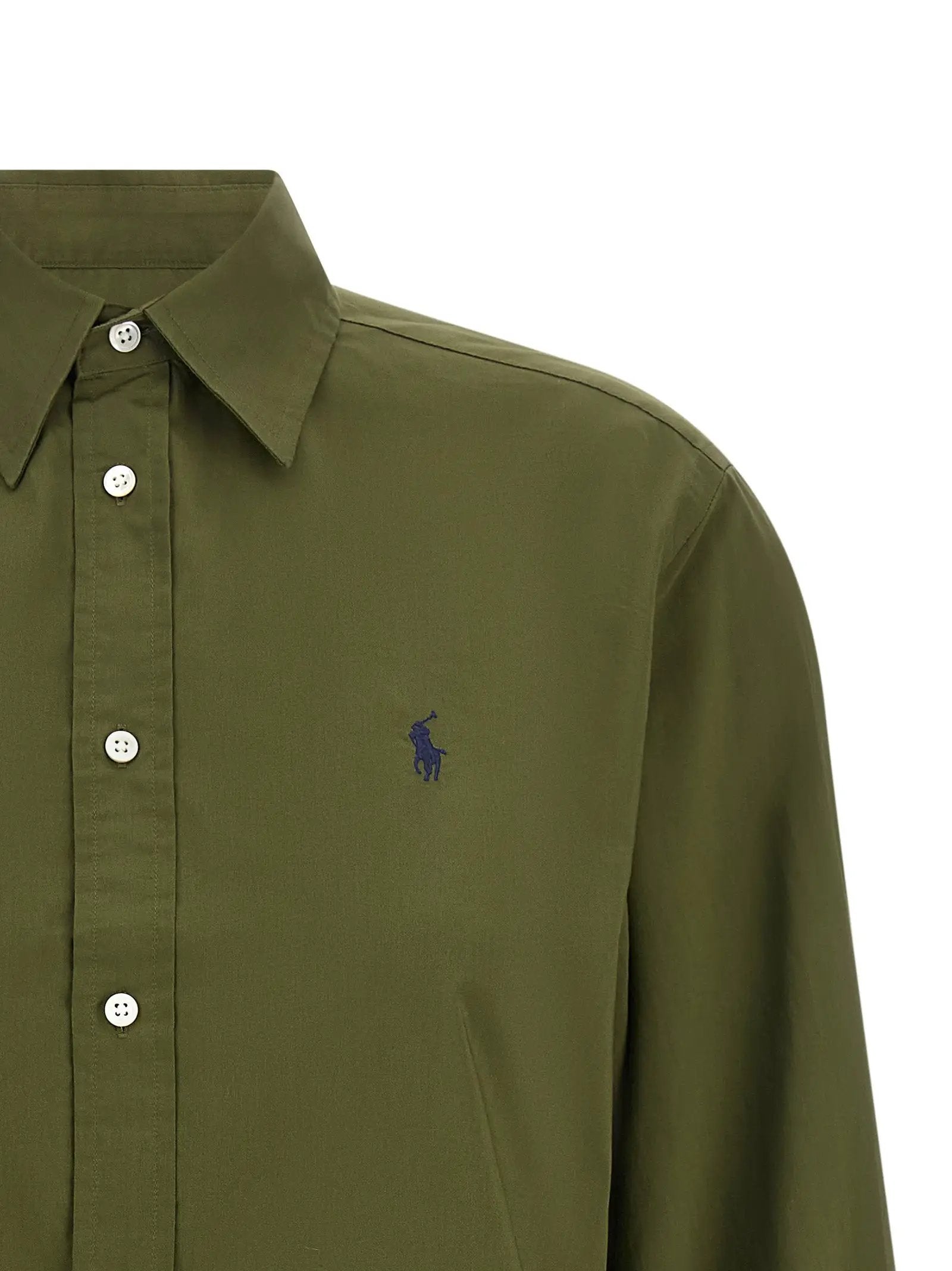 Polo Ralph Lauren Polo Ralph Lauren Bicolor Cotton Blouse