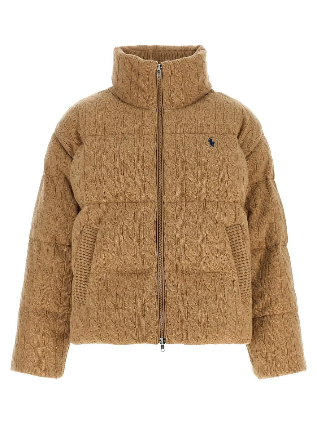 Polo Ralph Lauren Polo Ralph Lauren Beige Wool Full-Length Jacket
